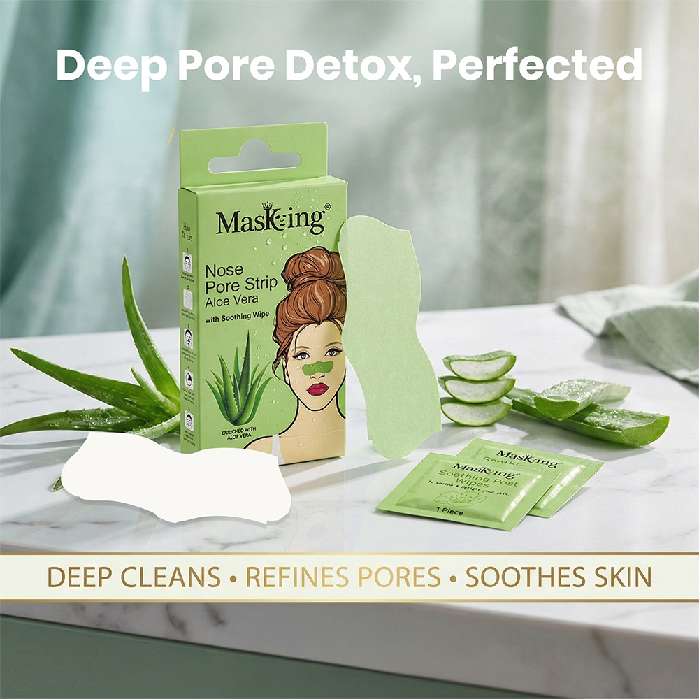 Aloe Vera Nose Pore Strips - Image 4