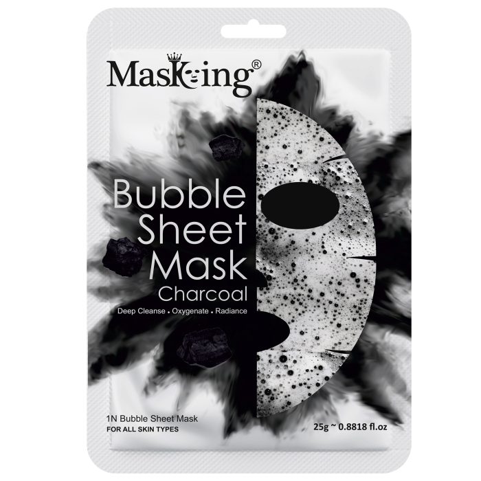 Charcoal Bubble Sheet Mask