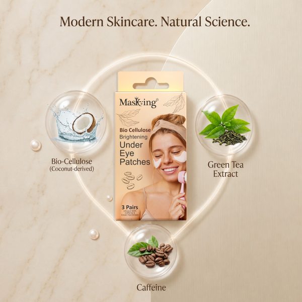 Bio-Cellulose Under Eye Mask for Radiance & Hydration