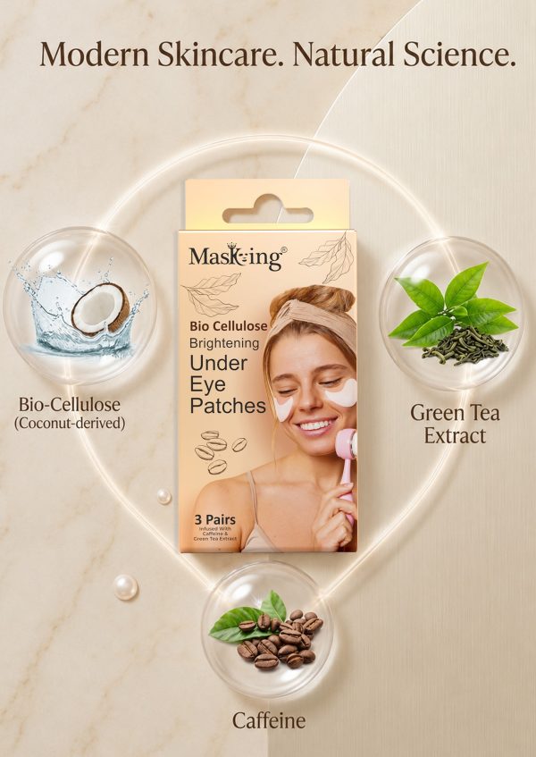 Bio-Cellulose Under Eye Mask for Radiance & Hydration