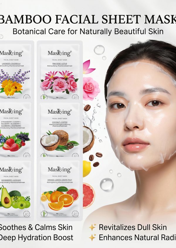 Bamboo Facial Sheet Masks all 1