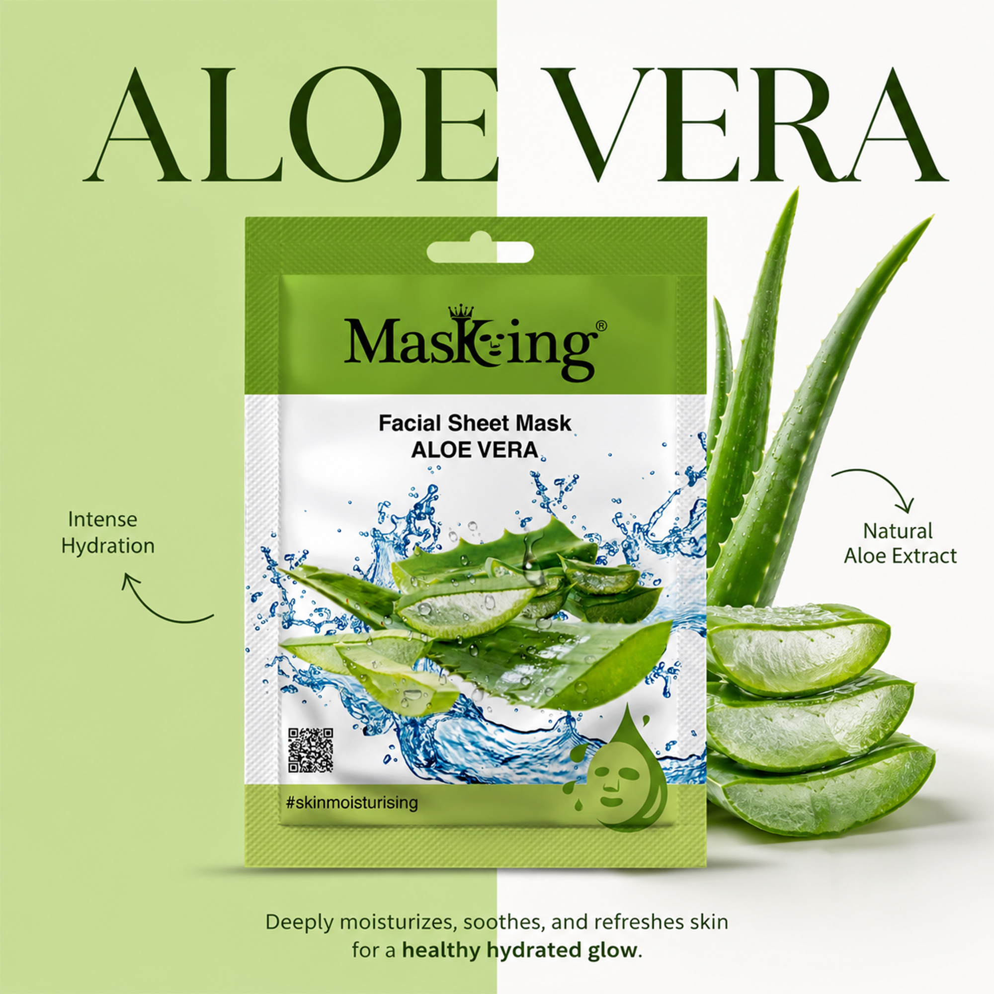Beauty Aloe Vera Facial Sheet Mask