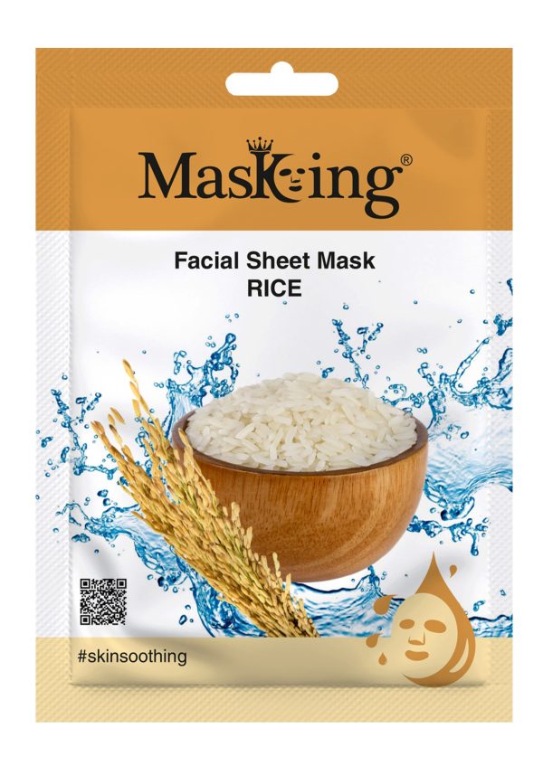 Beauty Rice Skin Soothing Facial Sheet Mask