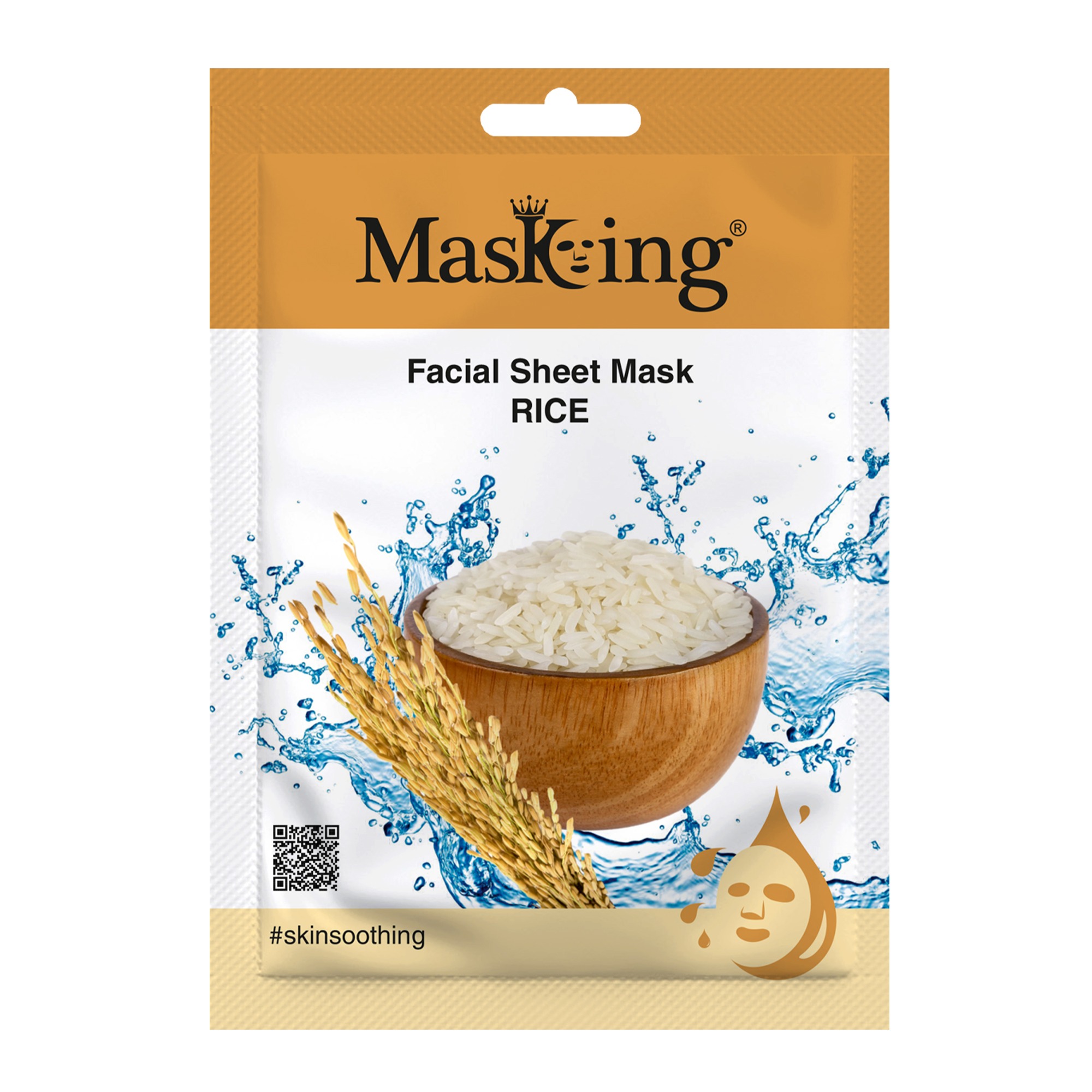 Beauty Rice Skin Soothing Facial Sheet Mask
