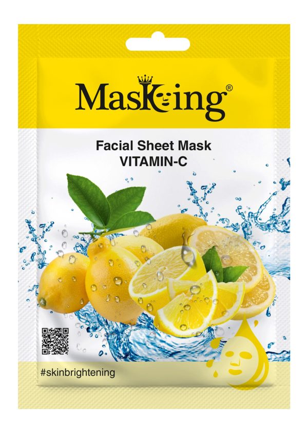 Beauty Vitamin-C Facial Sheet Mask