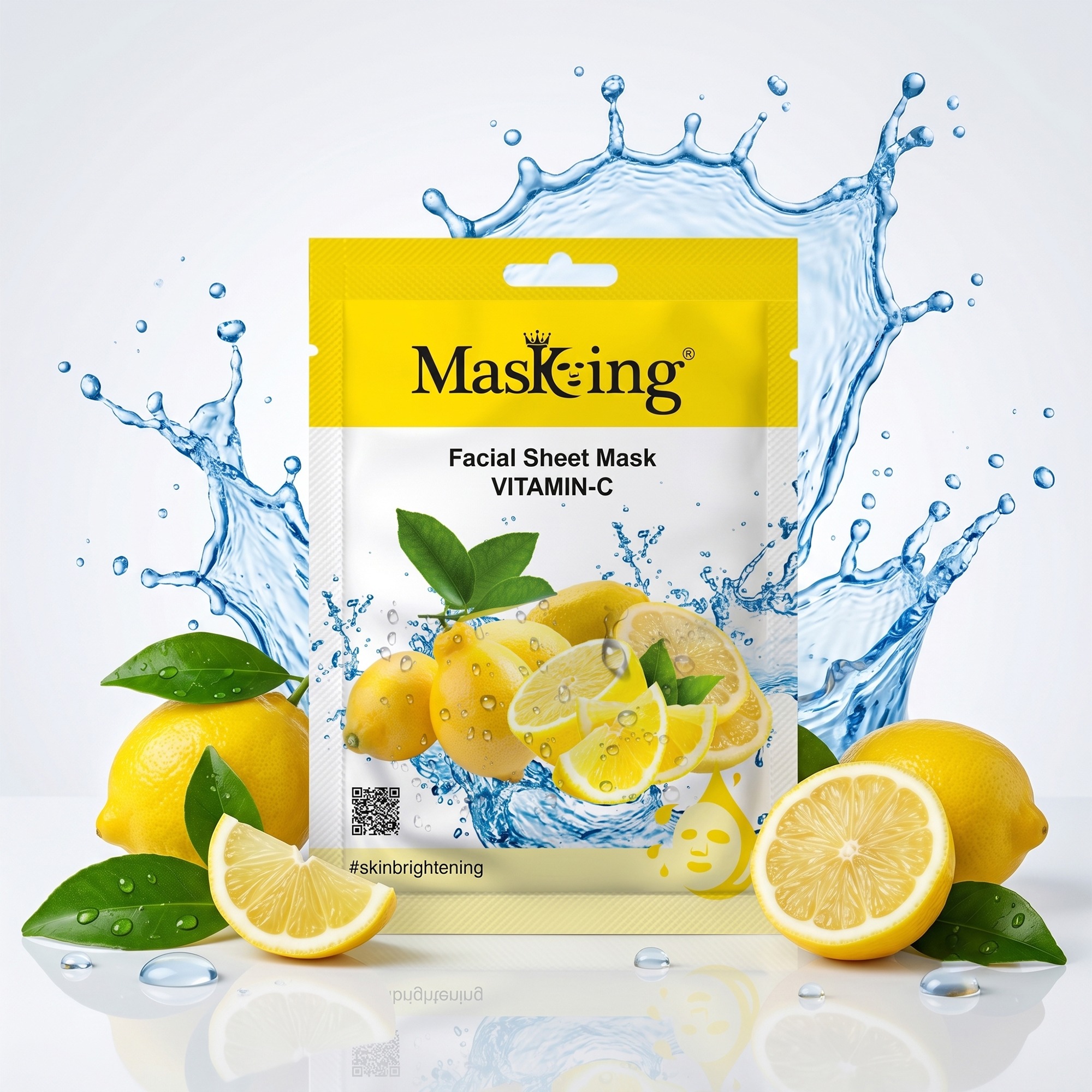 Beauty Vitamin-C Facial Sheet Mask