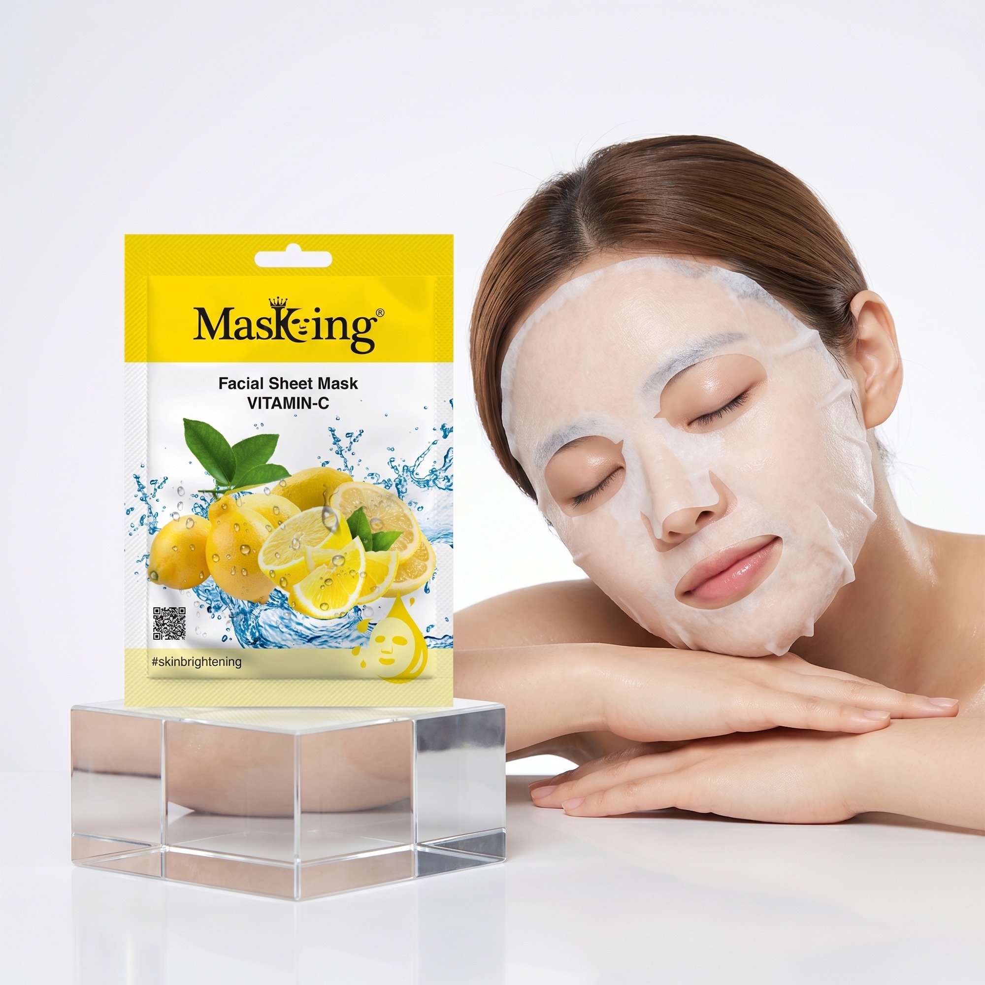 Beauty Vitamin-C Facial Sheet Mask