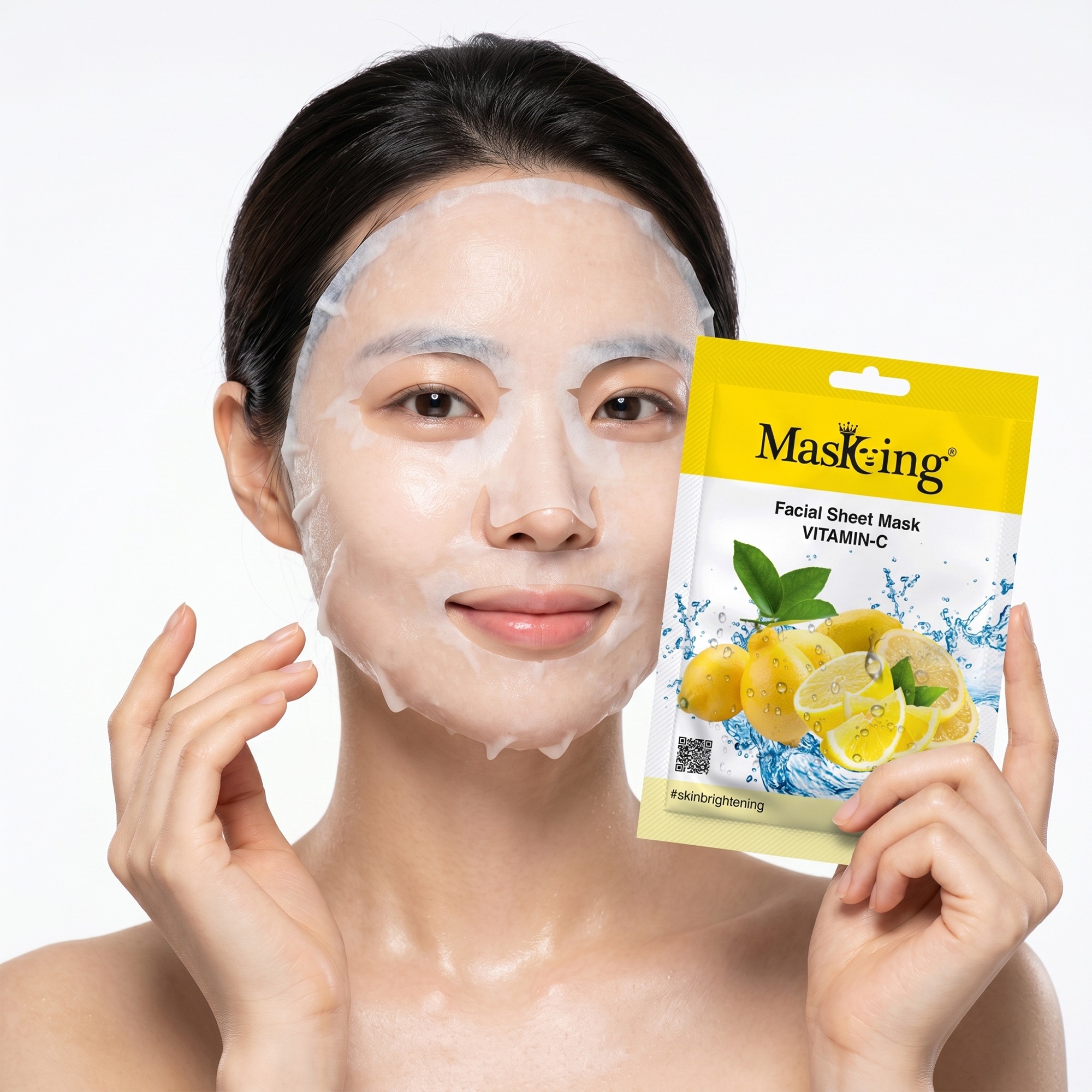 Beauty Vitamin-C Facial Sheet Mask