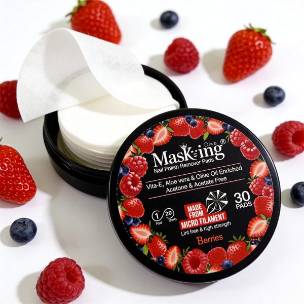 Berries Nail Polish Remover Pads