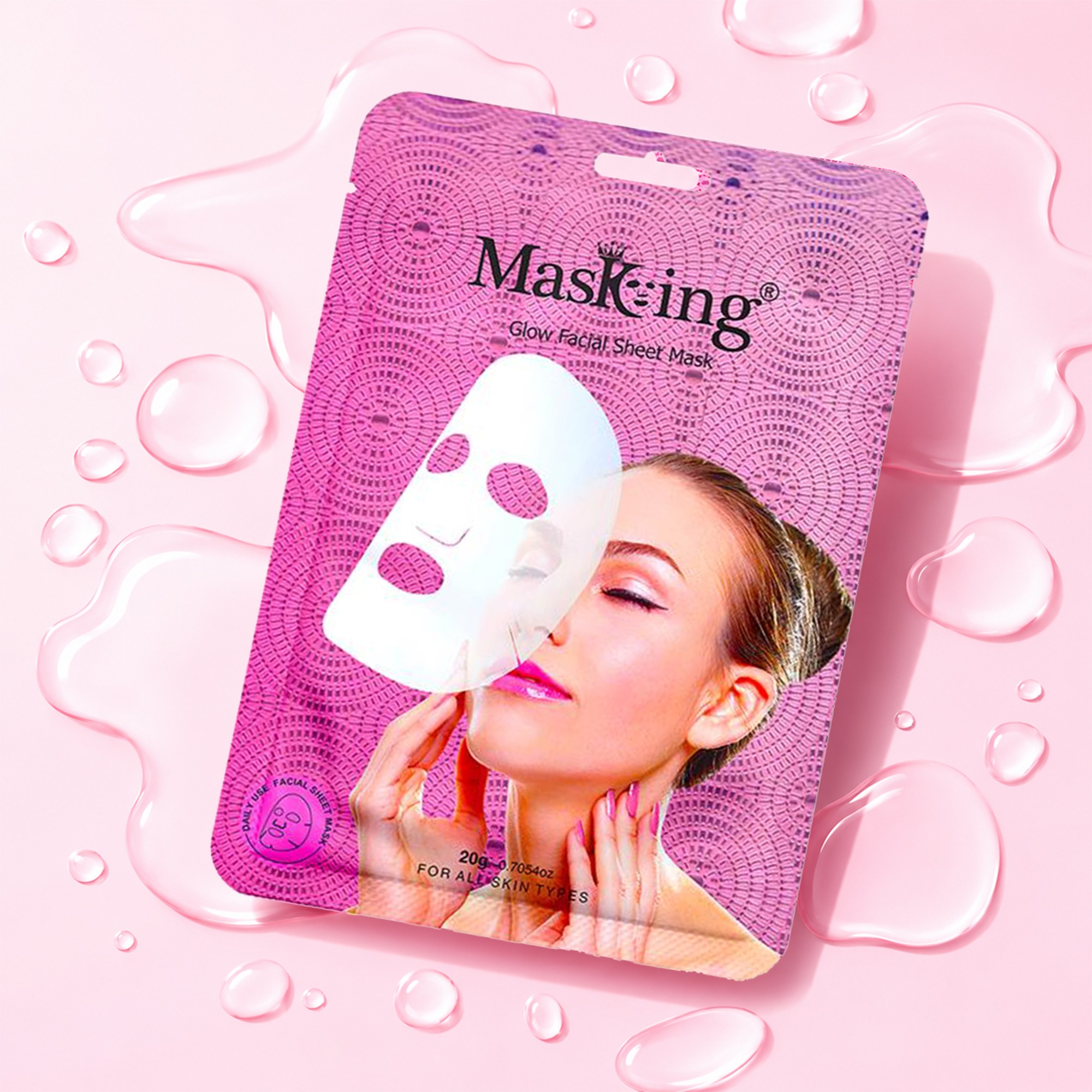 Glow Facial Sheet Mask - Image 2