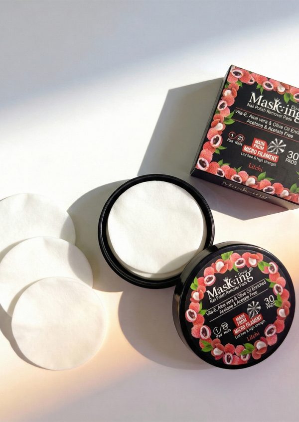 Litchi Nail Polish Remover Pads2