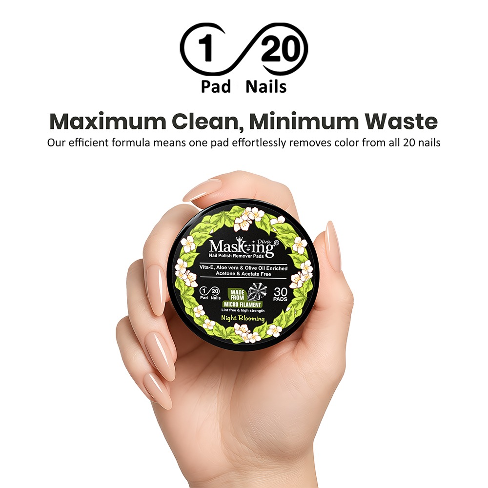 Night Blooming Nail Polish Remover Pads - Image 4