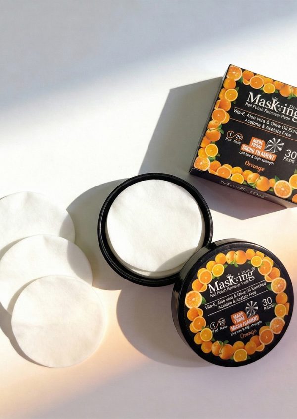 Orange Nailpaint Remover pads2