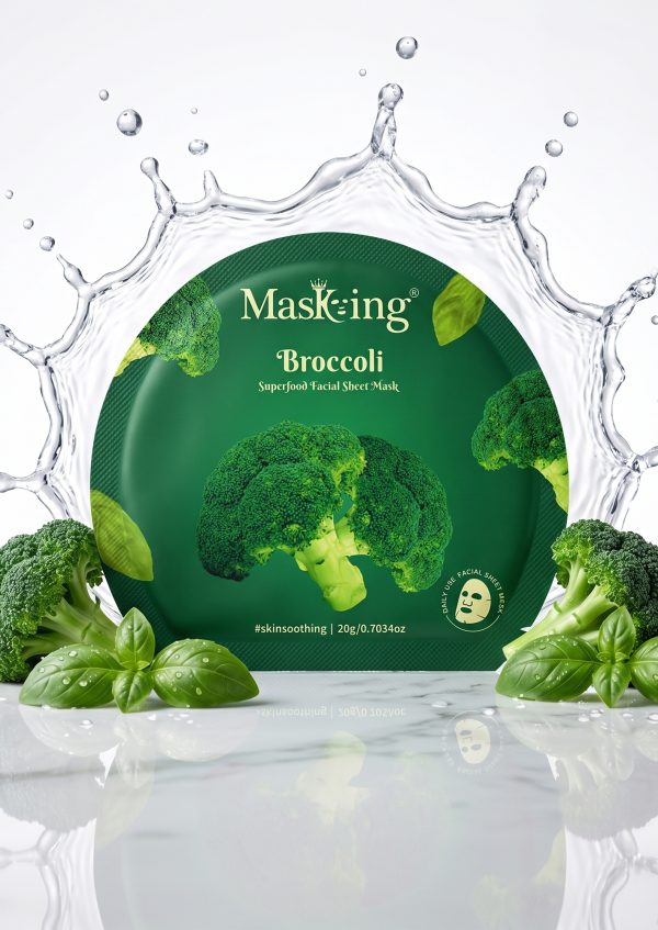 Superfood Broccoli Facial Sheet Mask2