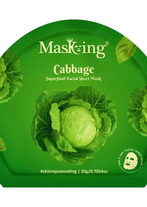 Superfood Cabbage Facial Sheet Mask