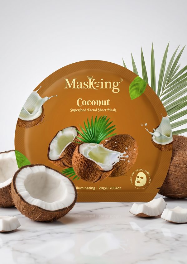 Superfood Coconut Facial Sheet Mask2
