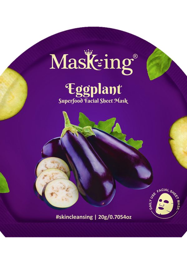 Superfood Egg Plant Facial Sheet Mask