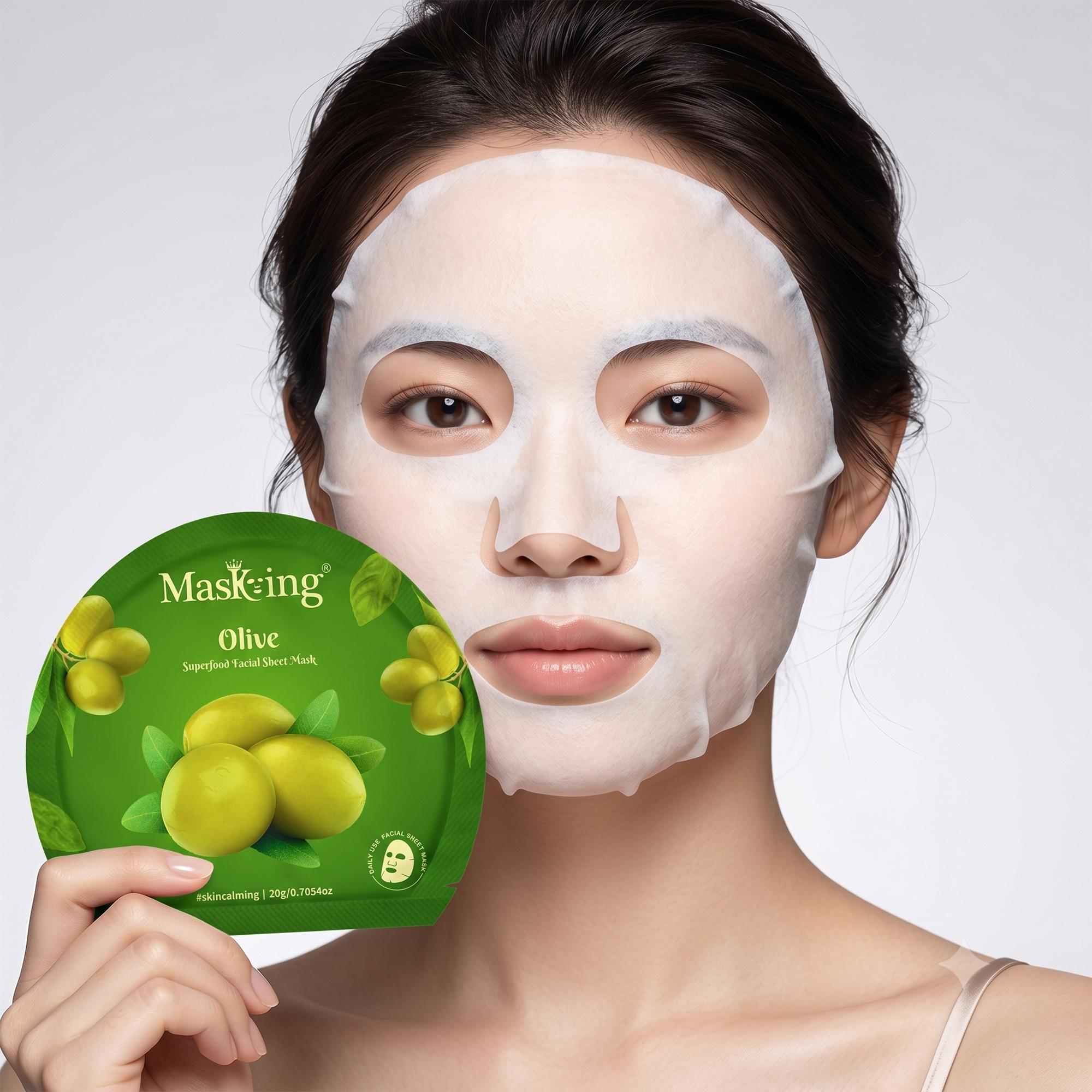 Superfood Olive Facial Sheet Mask - Image 5
