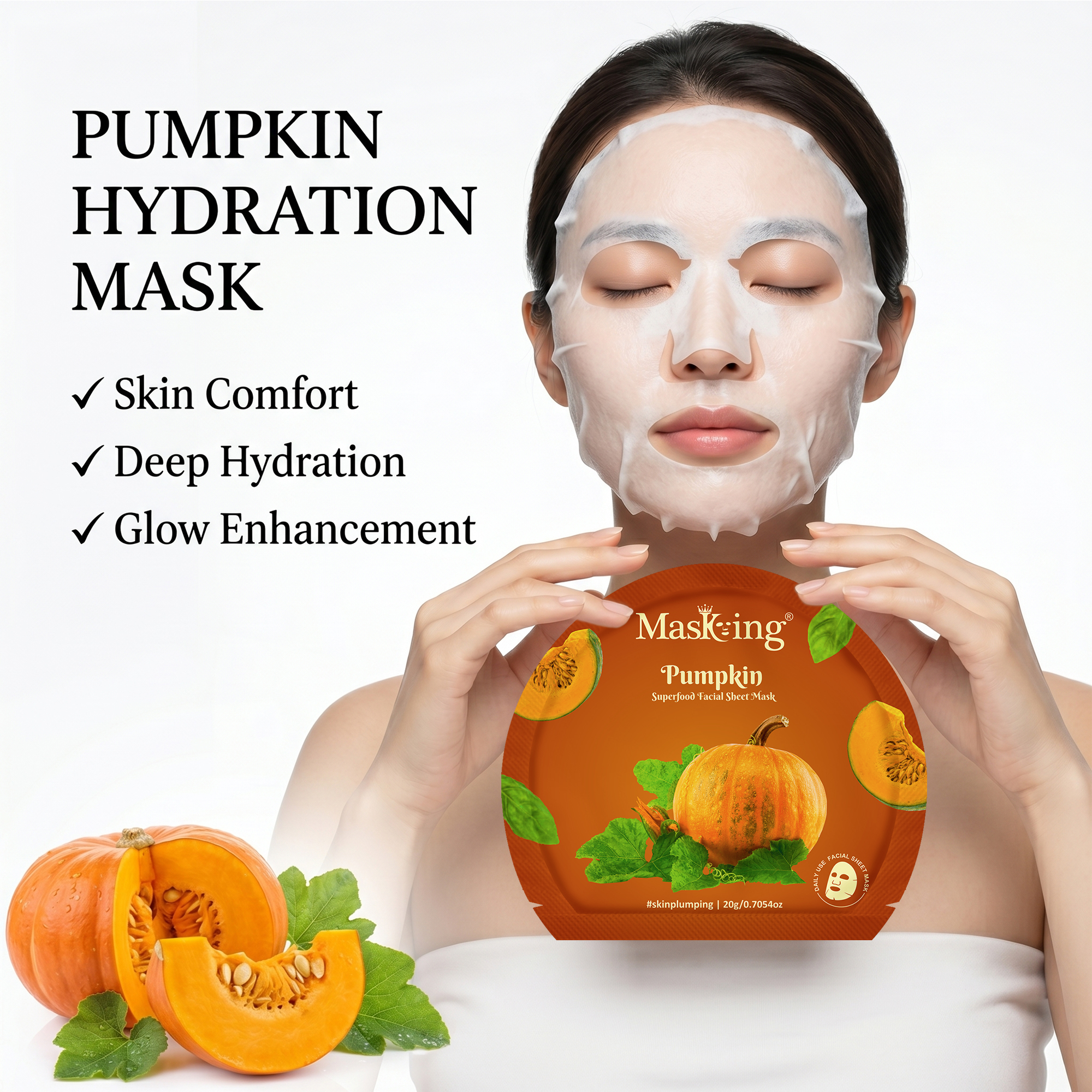 Superfood Pumpkin Facial Sheet Mask
